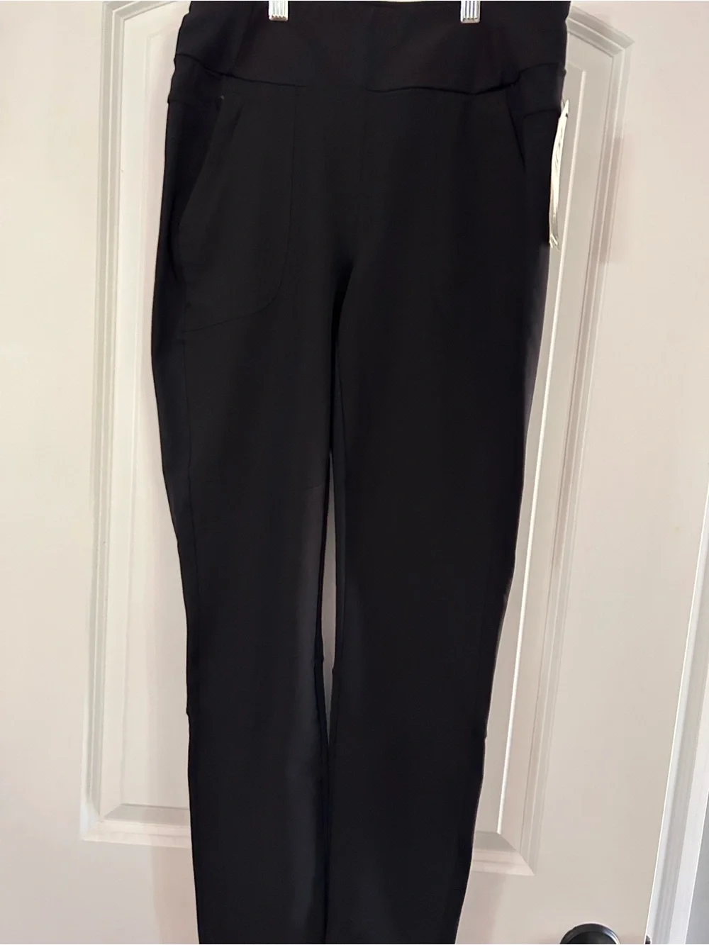 Avalanche Black Activewear Leggings with Logo